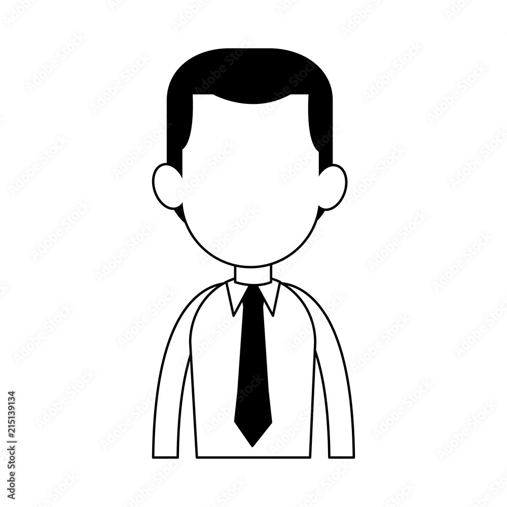Businessman exectuive avatar cartoon vector illustration graphic design Businessman exectuive avatar cartoon vector illustration graphic design