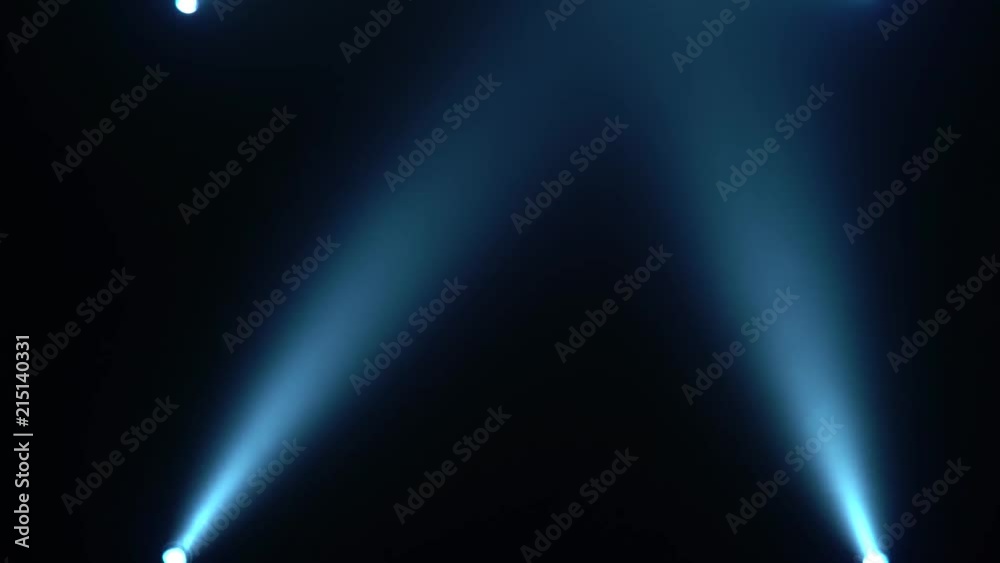 Two beams from the lantern shines brightly