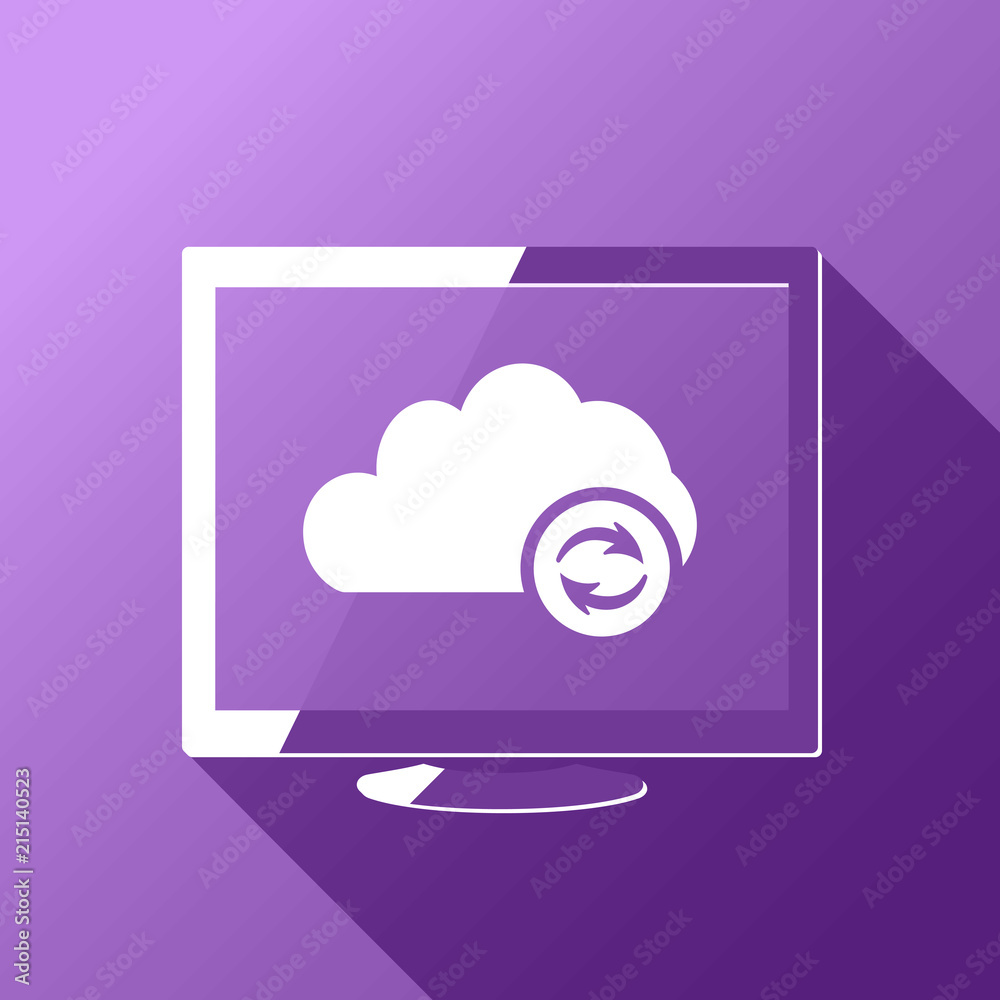 Desktop Computer Synchronize Cloud Computing Desktop Computer Synchronize Cloud Computing