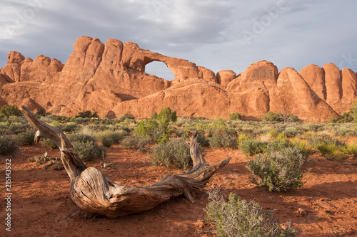 Rock formation in Arches National Park