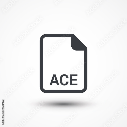 ACE archive file extension icon