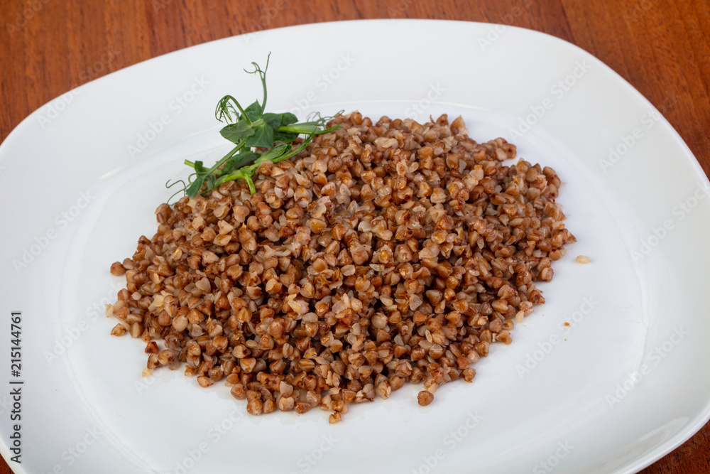 Delicious boiled buckwheat Delicious boiled buckwheat