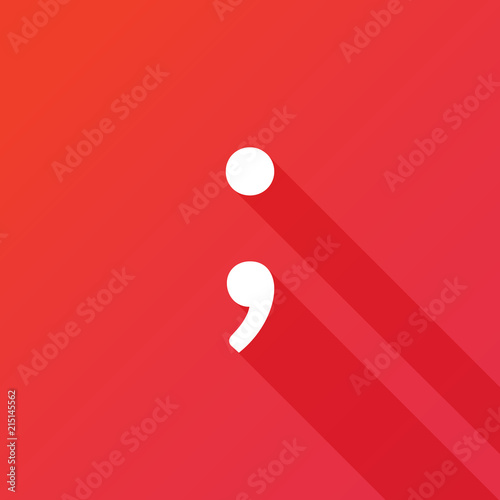 Semicolon icon