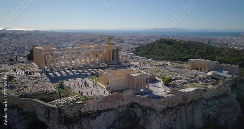 The Acropolis in Athens Greece photo