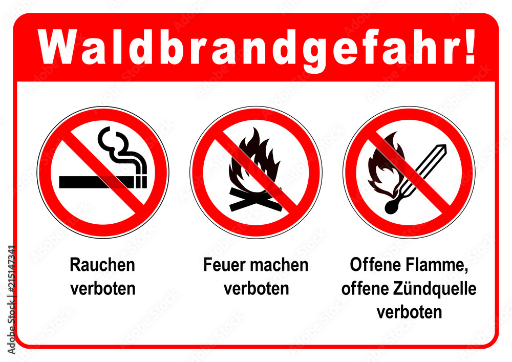 ks366-kombi-schild-waldbrandgefahr-rauchen-feuer-machen-offene