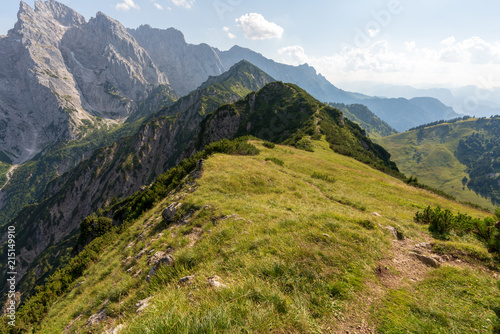 Kaiserbachtal Weg zum Stripsenjochhaus