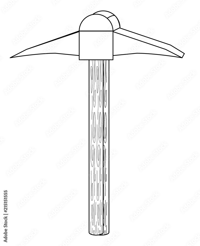 pickaxe tool icon pickaxe tool icon
