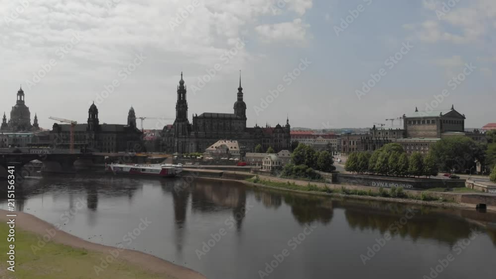 This is an unedited, 4k drone clip of Dresden, Germany This is an unedited, 4k drone clip of Dresden, Germany