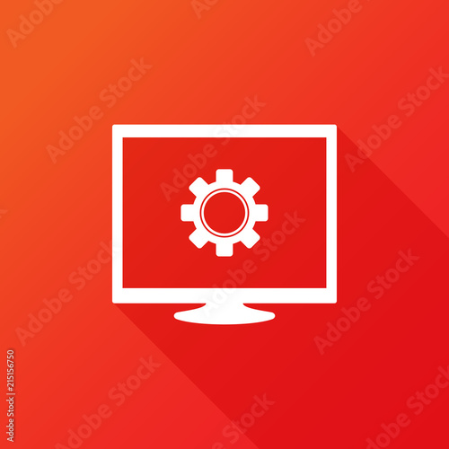 Service monitor icon, setting parameters