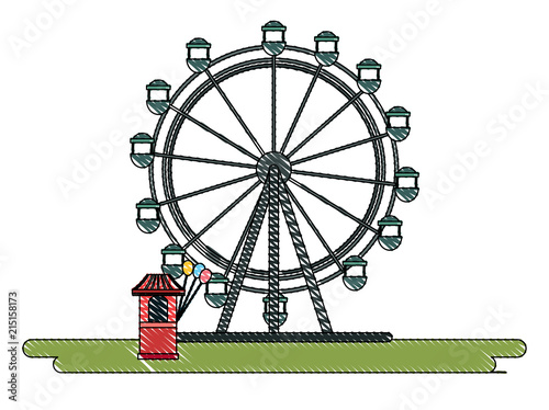 ferris wheel icon