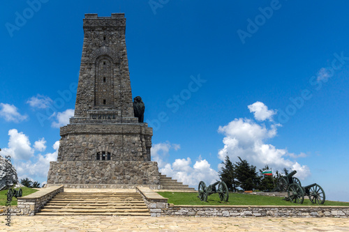 Summer view of Monument to Liberty Shipka, Stara Zagora Region, Bulgaria