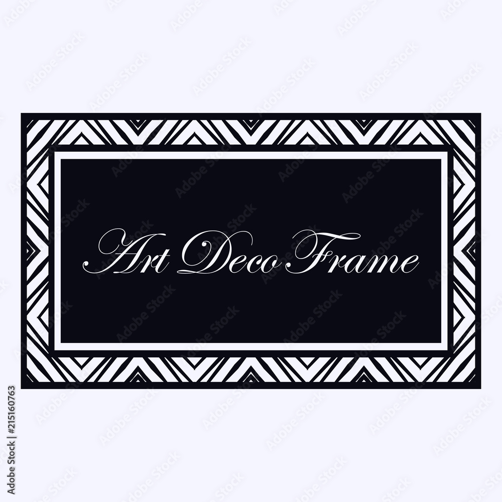 Art Deco Frame Art Deco Frame