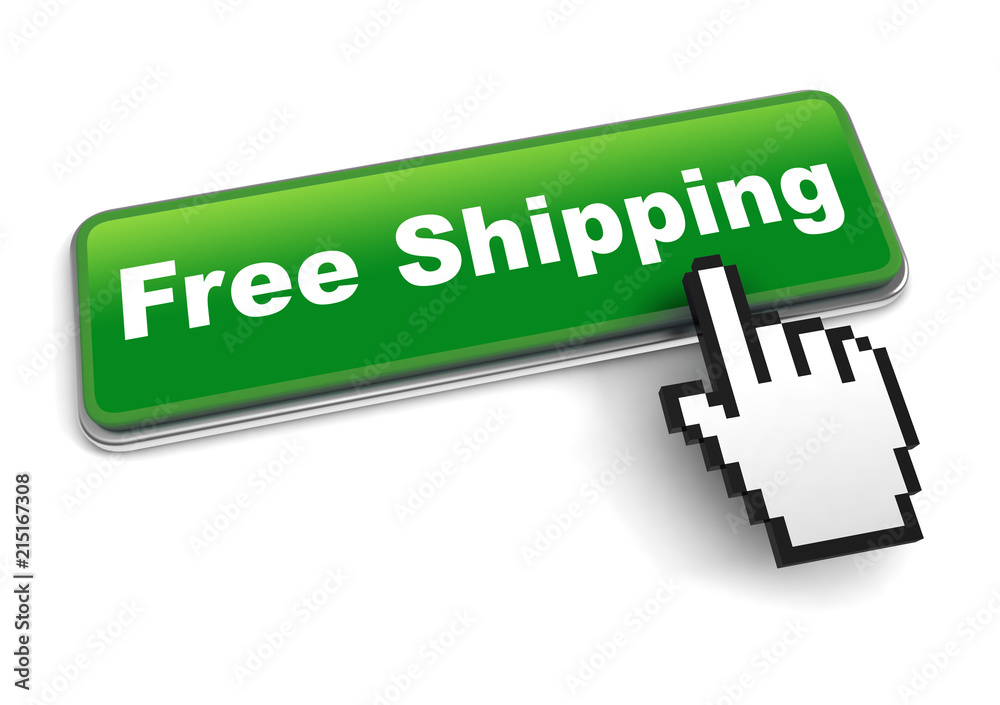 free shipping concept 3d illustration isolated free shipping concept 3d illustration isolated