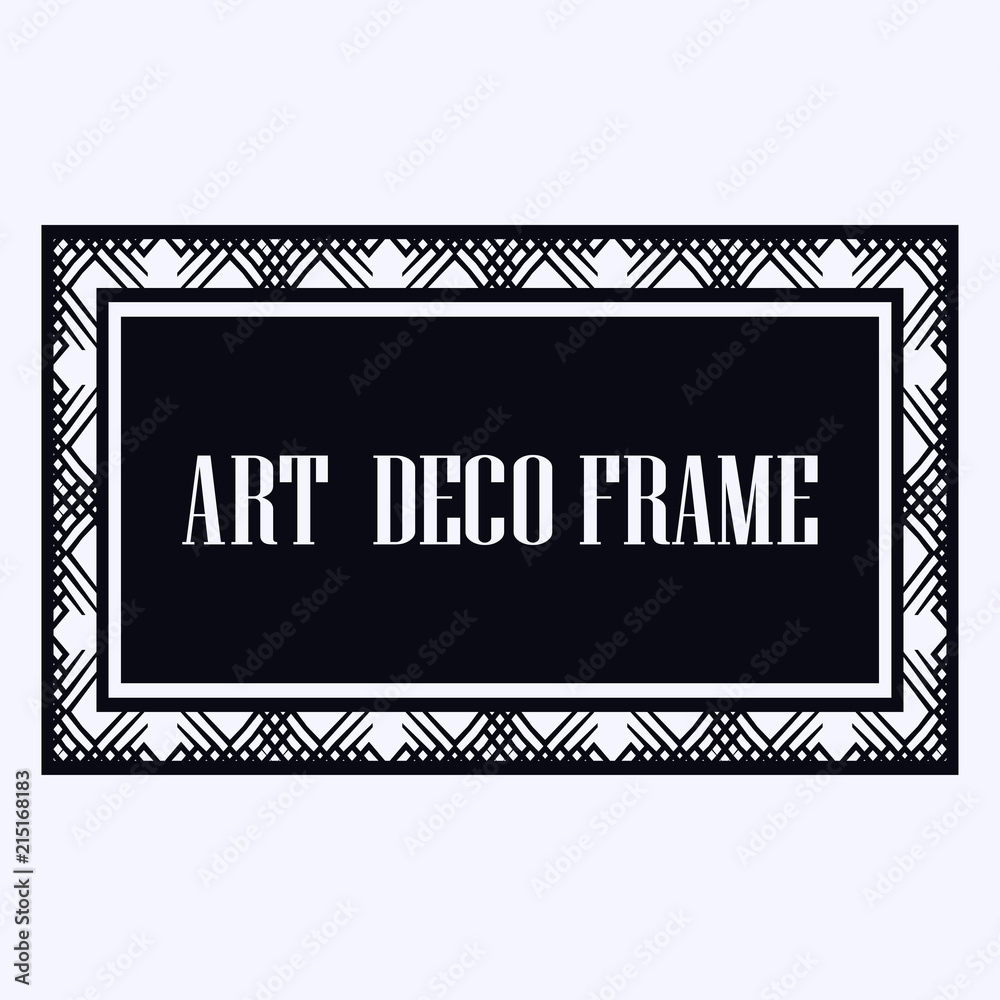 Art Deco Frame Art Deco Frame