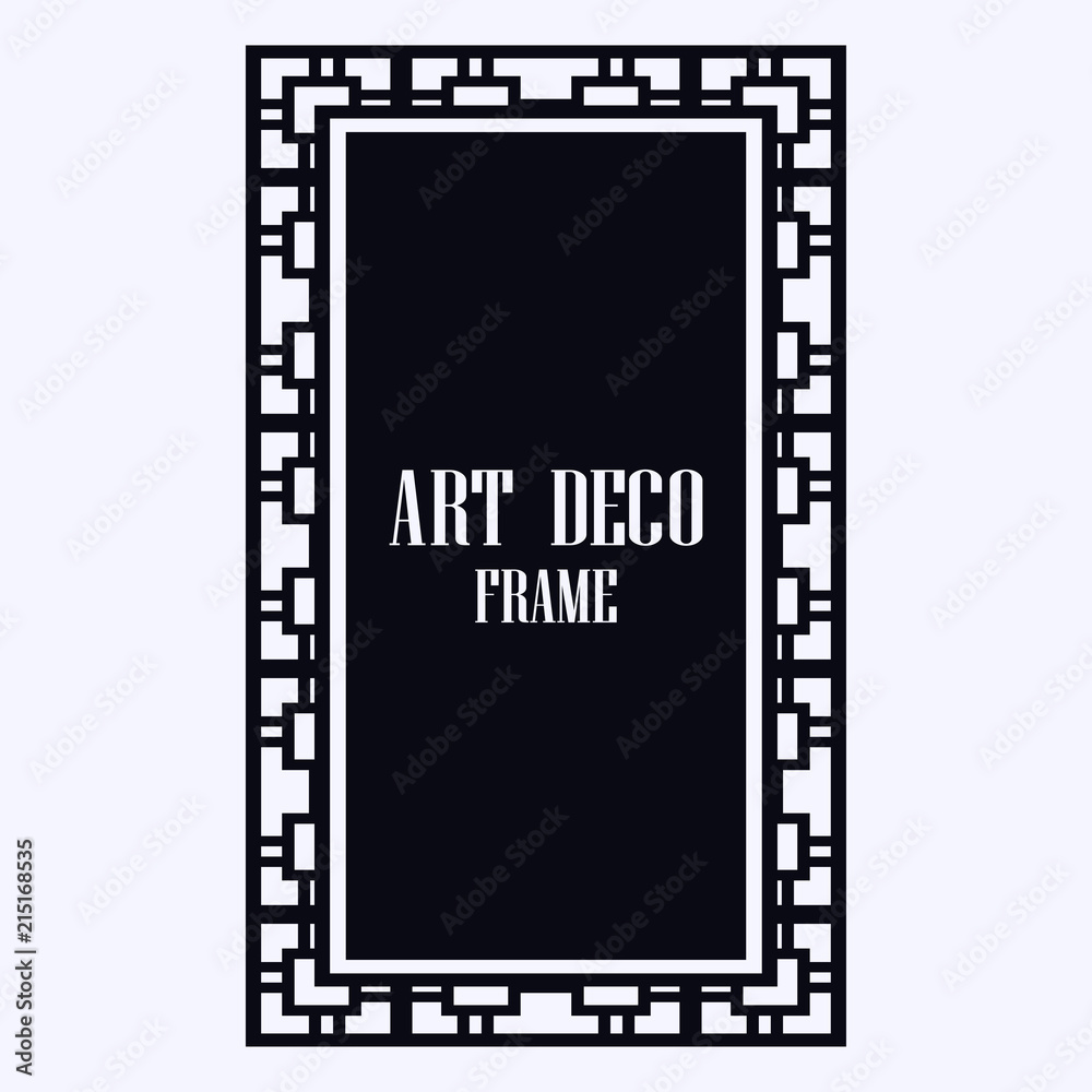 Art Deco Frame