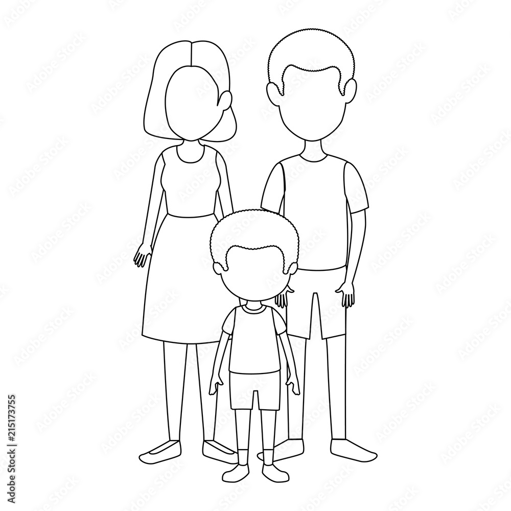 parents couple with son characters parents couple with son characters
