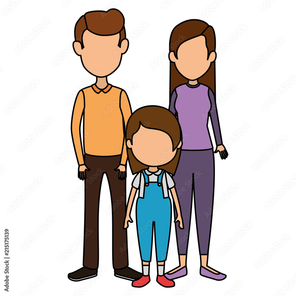 custom made wallpaper toronto digitalparents couple with daughter characters