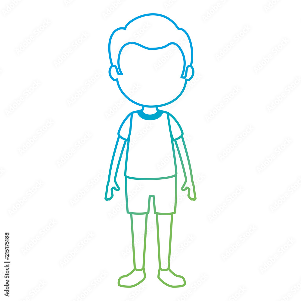 cute and little boy character cute and little boy character