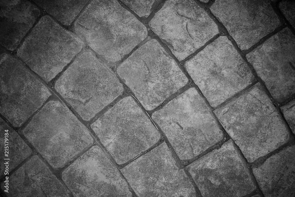 Stone floor background.