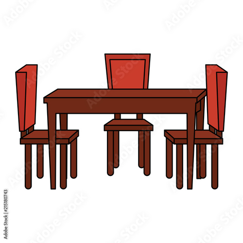table dinning room with chairs