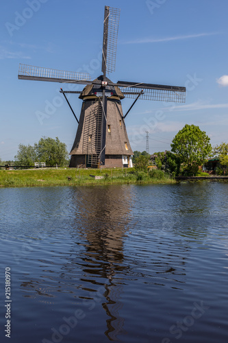 Windmill at Kinderdijk, The Netherlands