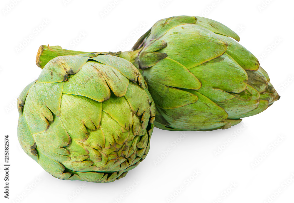 Obraz premium artichoke isolated on white background