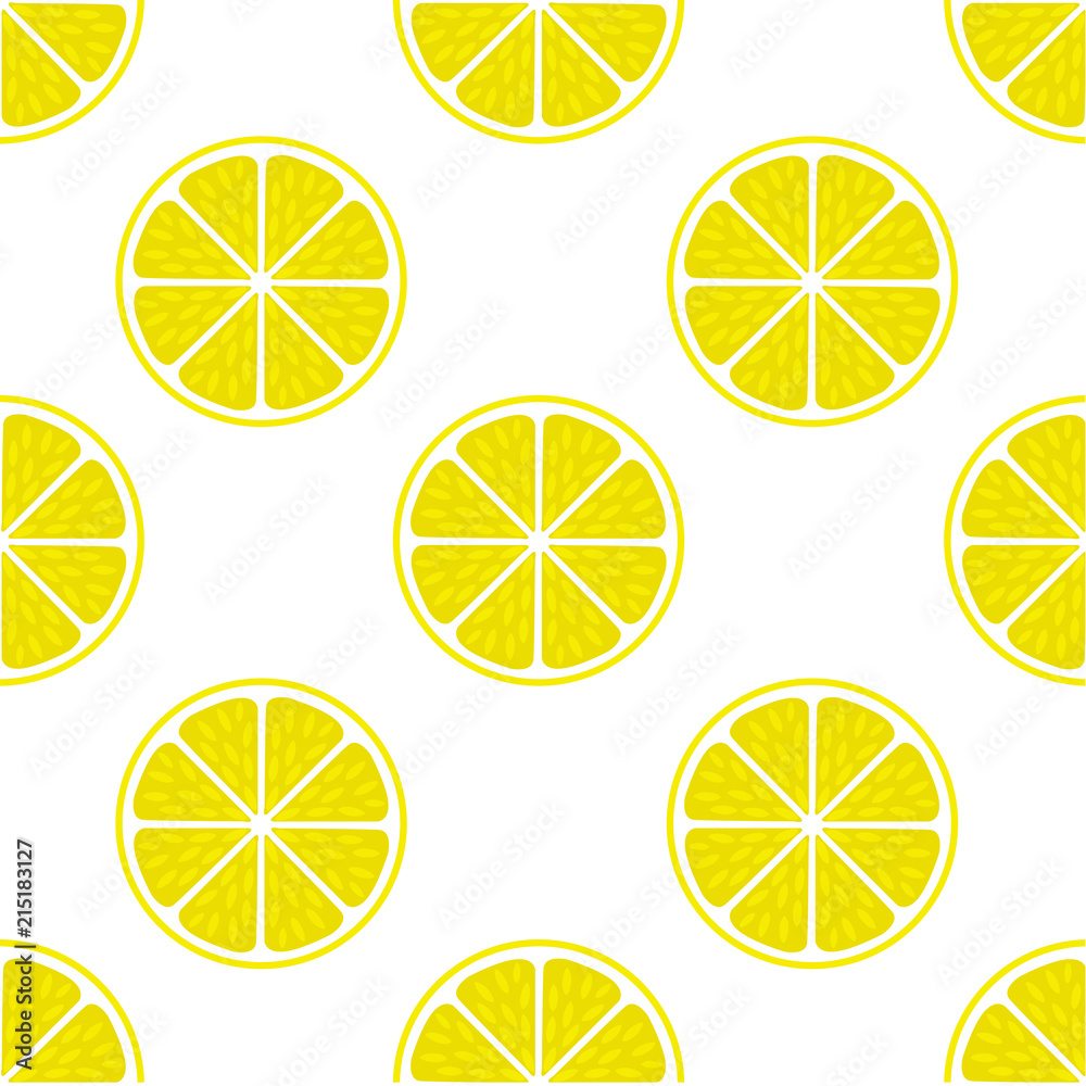 Bright Lemon slice background Bright Lemon slice background