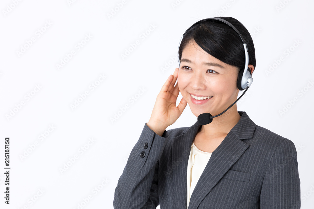 portrait of asian businesswoman isolated on white background portrait of asian businesswoman isolated on white background