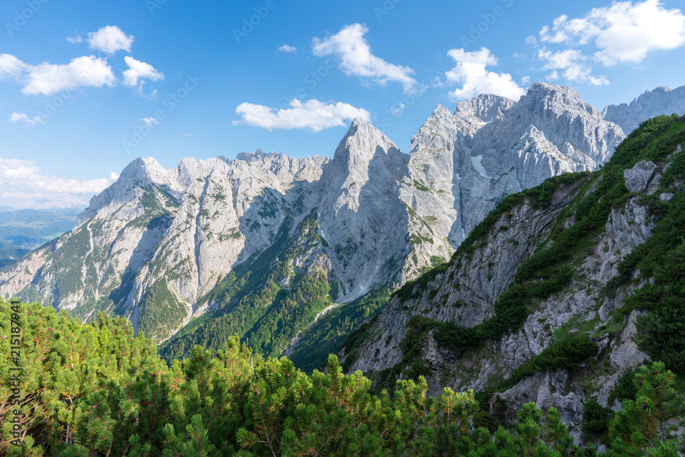 Kaiserbachtal Weg zum Stripsenjochhaus