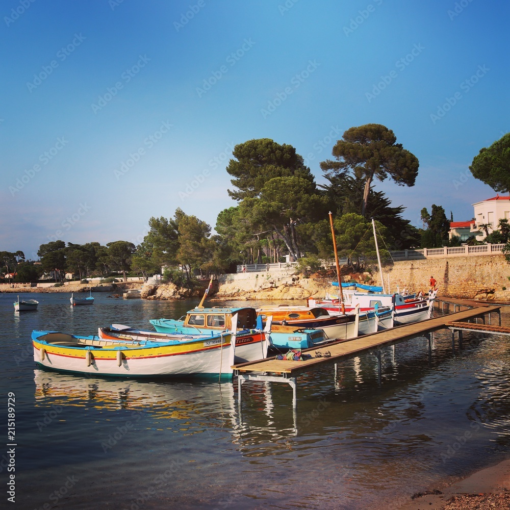 Obraz premium Fishing boats