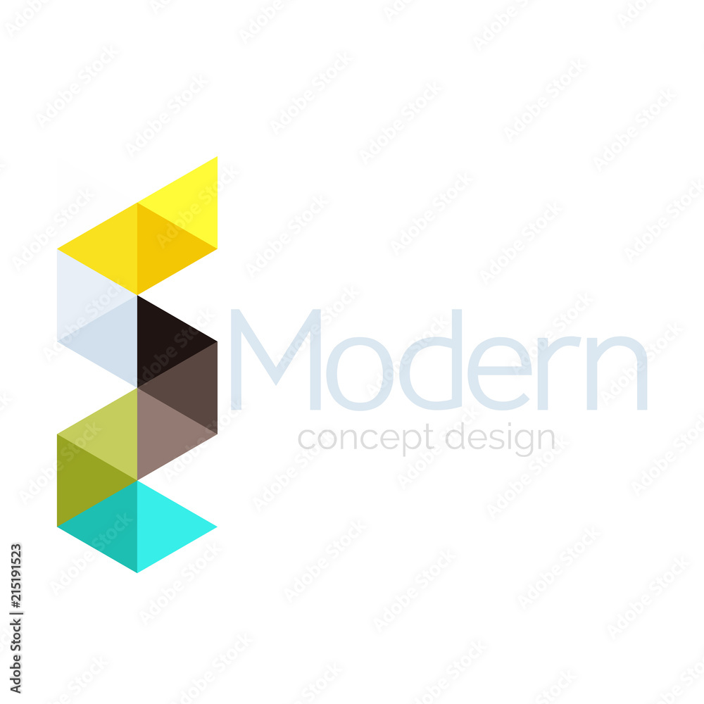 Triangle shape design abstract business logo icon design. Company logotype branding emblem idea Triangle shape design abstract business logo icon design. Company logotype branding emblem idea