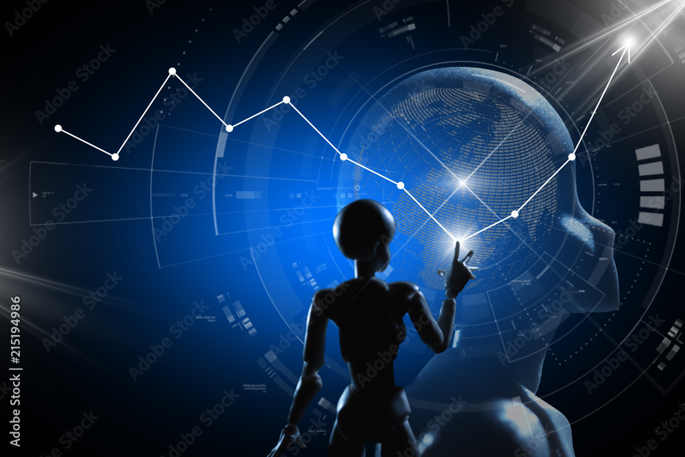 AI, Artificial intelligence conceptual of next generation technology AI, Artificial intelligence conceptual of next generation technology
