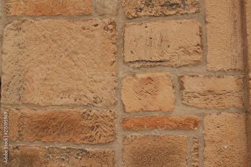 Detail an der Außenmauer der Hildesheimer St. Michaeliskirche