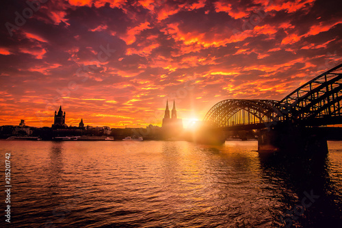 Kölner Abendstimmung