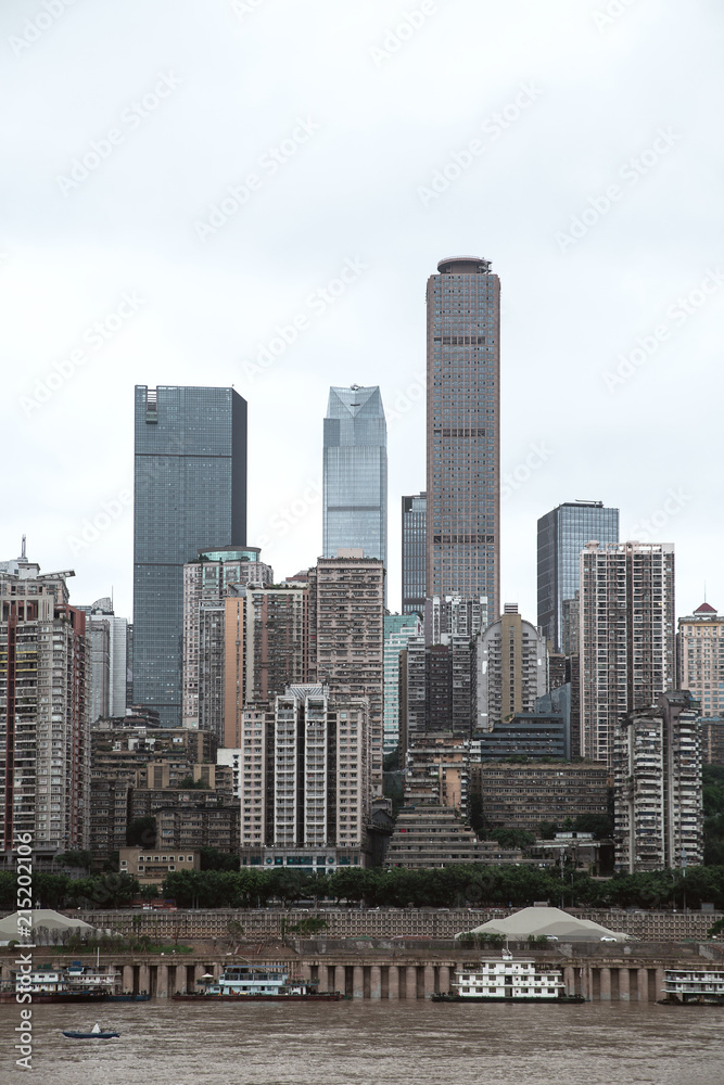 cityscape of the chongqing china