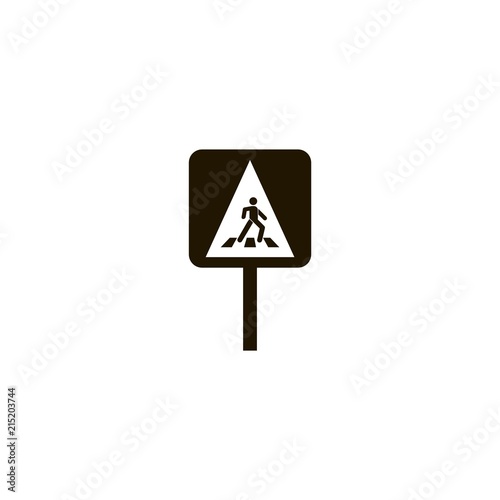 pedestrian icon. flat design