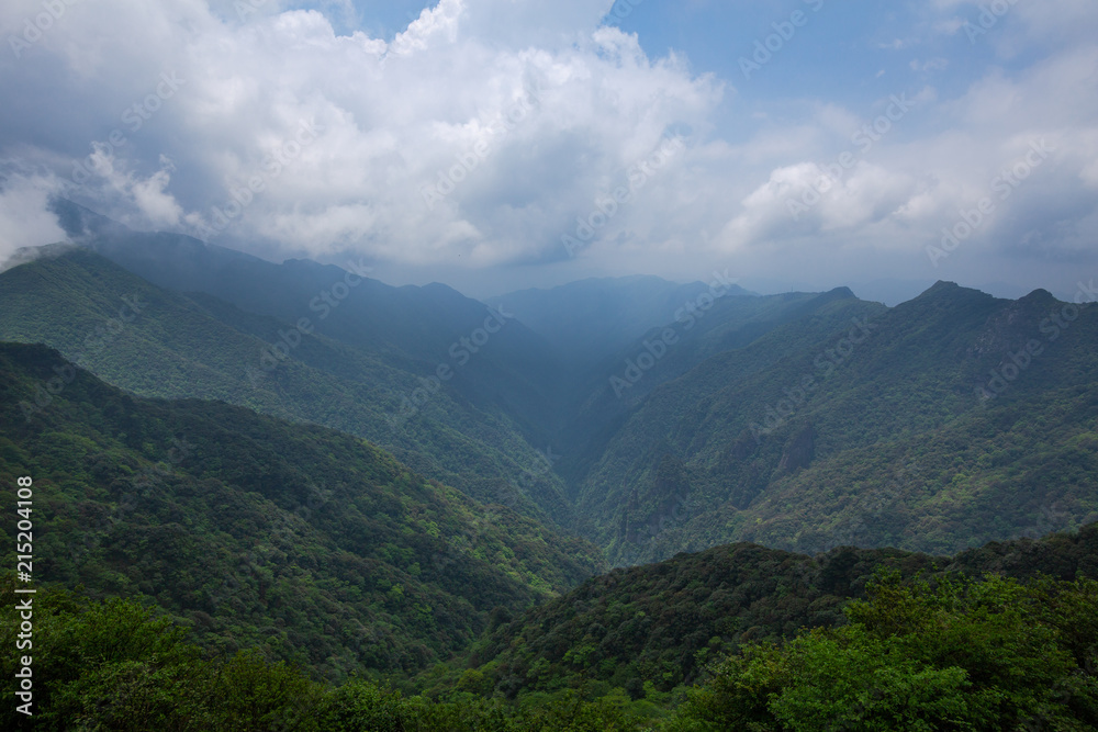 Mount fanjing in guizhou china