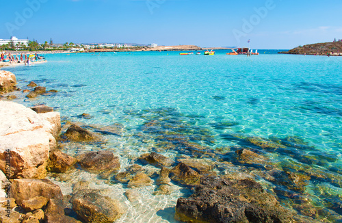 Image of breathtaking Nissi beach