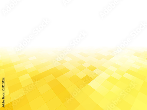 perspective abstract yellow tiled background