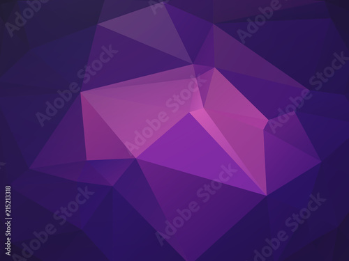purple mosaic triangle background
