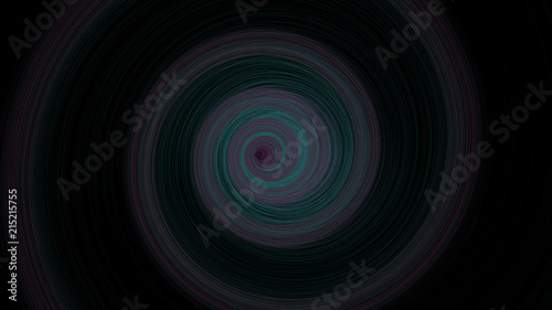 Spiral twisting of lines like black hole Abstract Illustratioon art work