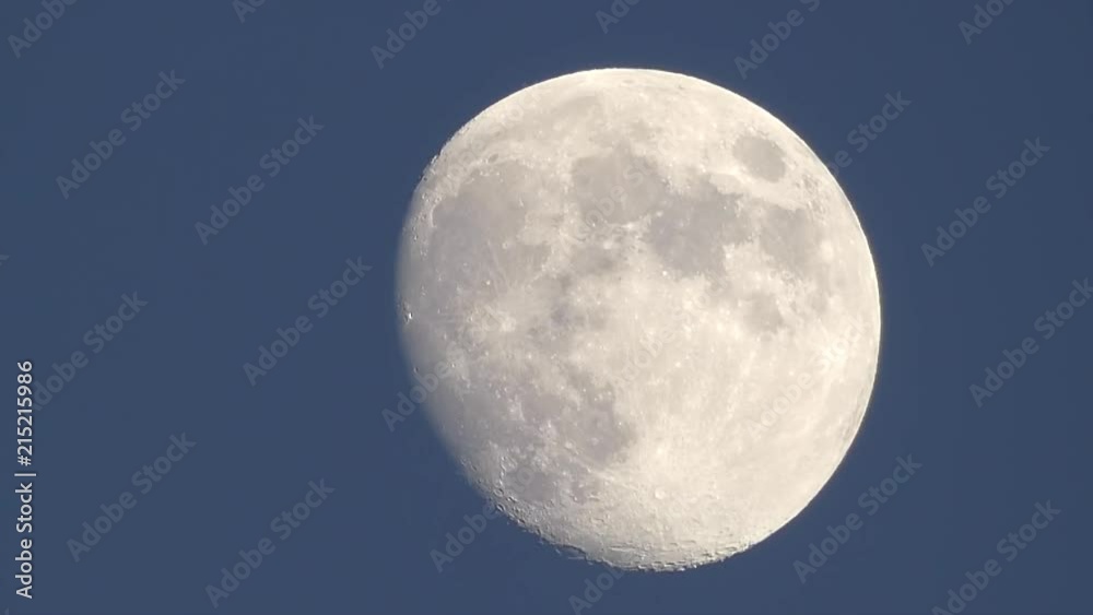 full moon clearly shown