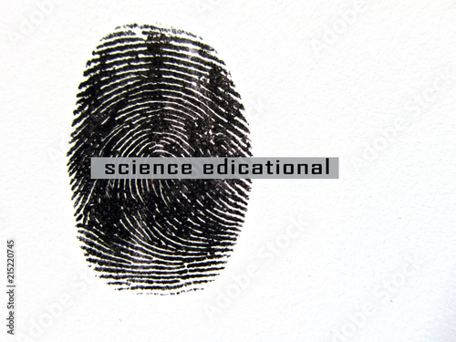  writing science educational fingerprint.science photo