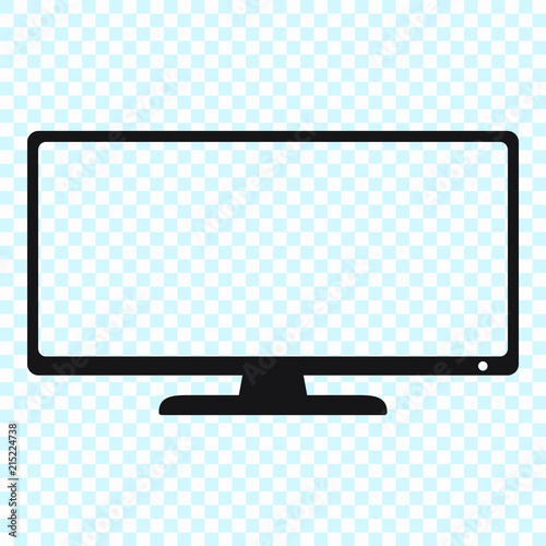 TFT LED wide screen smart tv icon