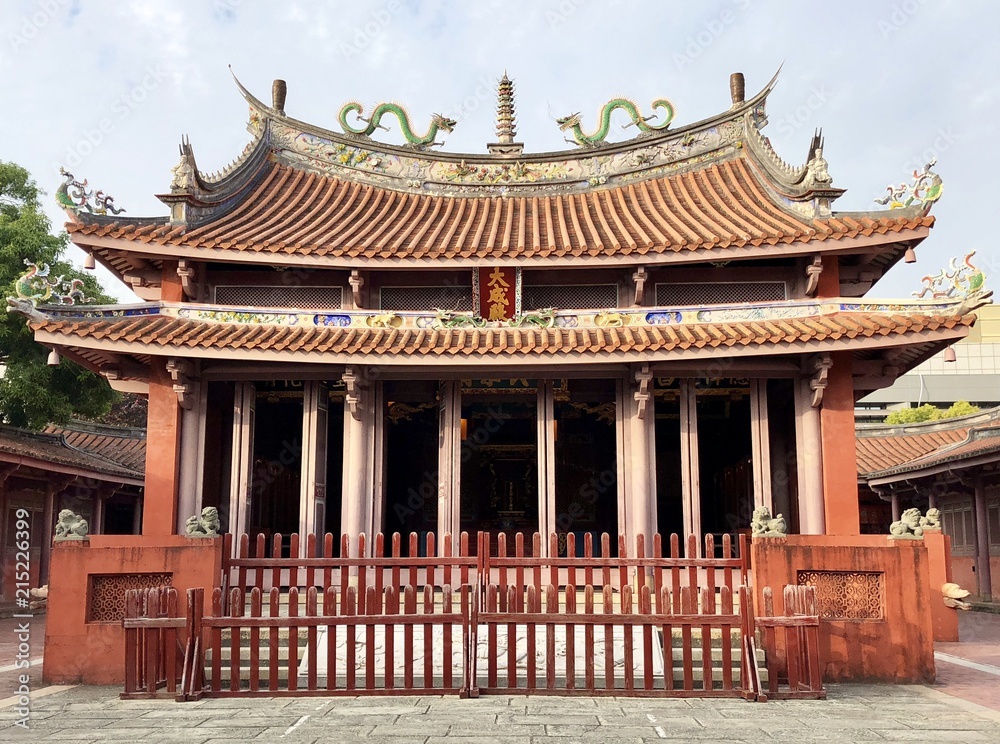 Obraz premium Temple is the spiritual symbol in most people's minds.