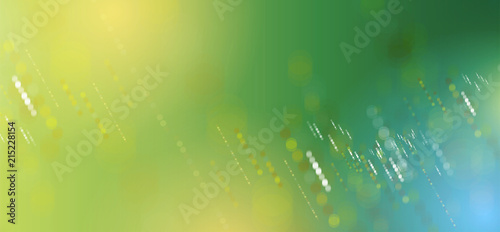 high tech eco green infinity computer technology concept background