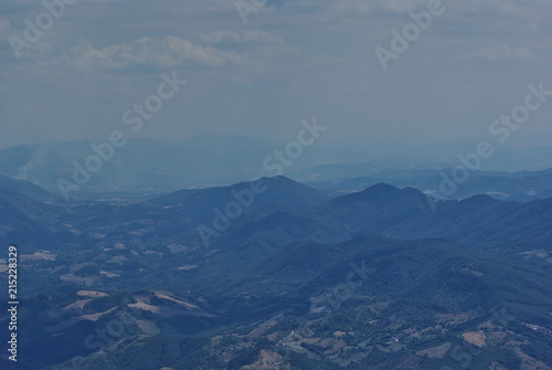 Cime viste dal monte nerone