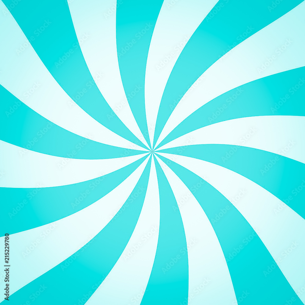 blue green swirl ray background abstract texture. illustration. blue green swirl ray background abstract texture. illustration.