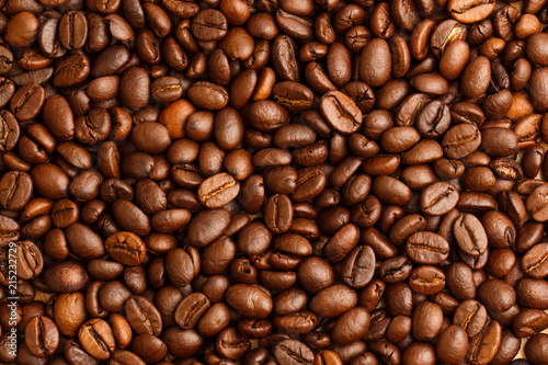 Coffee beans background