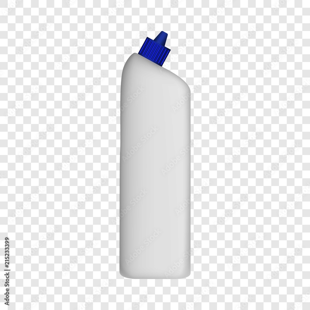 Kitchen bottle cleaner mockup. Realistic illustration of kitchen bottle cleaner vector mockup for on transparent background Kitchen bottle cleaner mockup. Realistic illustration of kitchen bottle cleaner vector mockup for on transparent background